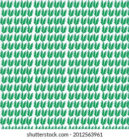 Seamless Date Palm tree pattern in vector form