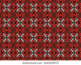 Modelo de Decoração Sem Costura Gráfico Digital Perspectiva Simétrica Interior Geométrica Design Têxtil Luxo Textura Tecido Têxtil Sem Fim Visual Pano Papel de Parede Arte Forma Moda Padrão de Fundo.
