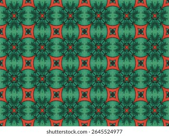 Modelo de Decoração Sem Costura Gráfico Digital Perspectiva Simétrica Interior Geométrica Design Têxtil Luxo Textura Tecido Têxtil Sem Fim Visual Pano Papel de Parede Arte Forma Moda Padrão de Fundo.
