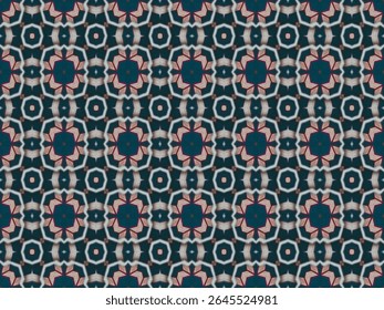 Modelo de Decoração Sem Costura Gráfico Digital Perspectiva Simétrica Interior Geométrica Design Têxtil Luxo Textura Tecido Têxtil Sem Fim Visual Pano Papel de Parede Arte Forma Moda Padrão de Fundo.