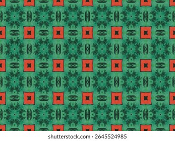Modelo de Decoração Sem Costura Gráfico Digital Perspectiva Simétrica Interior Geométrica Design Têxtil Luxo Textura Tecido Têxtil Sem Fim Visual Pano Papel de Parede Arte Forma Moda Padrão de Fundo.