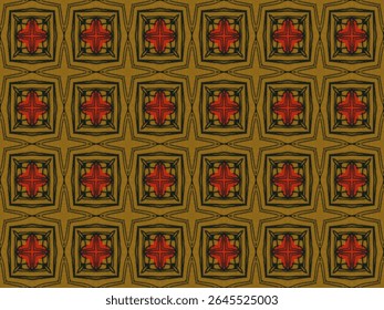 Modelo de Decoração Sem Costura Gráfico Digital Perspectiva Simétrica Interior Geométrica Design Têxtil Luxo Textura Tecido Têxtil Sem Fim Visual Pano Papel de Parede Arte Forma Moda Padrão de Fundo.