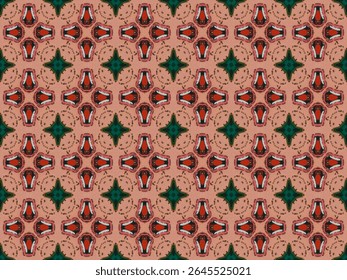 Modelo de Decoração Sem Costura Gráfico Digital Perspectiva Simétrica Interior Geométrica Design Têxtil Luxo Textura Tecido Têxtil Sem Fim Visual Pano Papel de Parede Arte Forma Moda Padrão de Fundo.