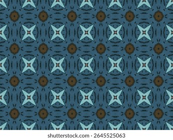 Modelo de Decoração Sem Costura Gráfico Digital Perspectiva Simétrica Interior Geométrica Design Têxtil Luxo Textura Tecido Têxtil Sem Fim Visual Pano Papel de Parede Arte Forma Moda Padrão de Fundo.