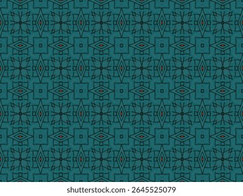 Modelo de Decoração Sem Costura Gráfico Digital Perspectiva Simétrica Interior Geométrica Design Têxtil Luxo Textura Tecido Têxtil Sem Fim Visual Pano Papel de Parede Arte Forma Moda Padrão de Fundo.