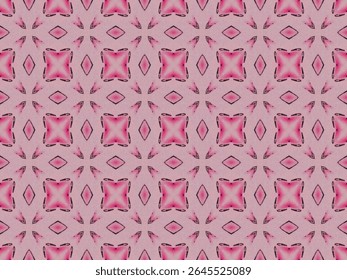 Modelo de Decoração Sem Costura Gráfico Digital Perspectiva Simétrica Interior Geométrica Design Têxtil Luxo Textura Tecido Têxtil Sem Fim Visual Pano Papel de Parede Arte Forma Moda Padrão de Fundo.