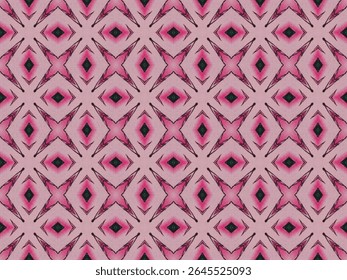Modelo de Decoração Sem Costura Gráfico Digital Perspectiva Simétrica Interior Geométrica Design Têxtil Luxo Textura Tecido Têxtil Sem Fim Visual Pano Papel de Parede Arte Forma Moda Padrão de Fundo.
