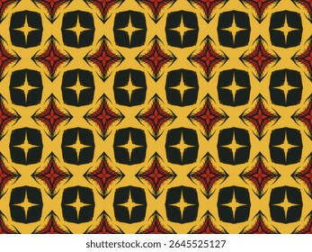Modelo de Decoração Sem Costura Gráfico Digital Perspectiva Simétrica Interior Geométrica Design Têxtil Luxo Textura Tecido Têxtil Sem Fim Visual Pano Papel de Parede Arte Forma Moda Padrão de Fundo.