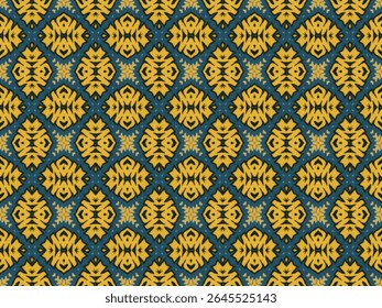 Modelo de Decoração Sem Costura Gráfico Digital Perspectiva Simétrica Interior Geométrica Design Têxtil Luxo Textura Tecido Têxtil Sem Fim Visual Pano Papel de Parede Arte Forma Moda Padrão de Fundo.