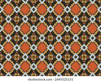 Modelo de Decoração Sem Costura Gráfico Digital Perspectiva Simétrica Interior Geométrica Design Têxtil Luxo Textura Tecido Têxtil Sem Fim Visual Pano Papel de Parede Arte Forma Moda Padrão de Fundo.