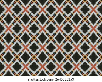 Modelo de Decoração Sem Costura Gráfico Digital Perspectiva Simétrica Interior Geométrica Design Têxtil Luxo Textura Tecido Têxtil Sem Fim Visual Pano Papel de Parede Arte Forma Moda Padrão de Fundo.