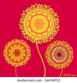  seamless decorative background, seamless ethnic background.  seamless background in ethnic style, African ornament, Indian ornament, 