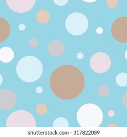 Fondo decorativo sin fisuras con lunares