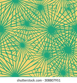 Seamless decorative background with snowflakes