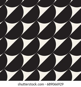 Seamless decorative background. Vector geometric tiling pattern. Minimalistic abstract design