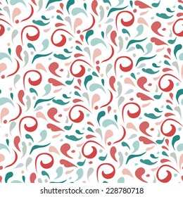 Seamless decorative bright pattern
