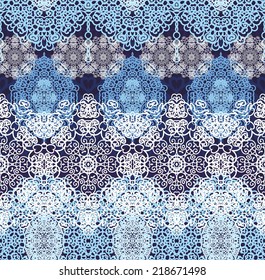 Seamless decorative  Christmas pattern