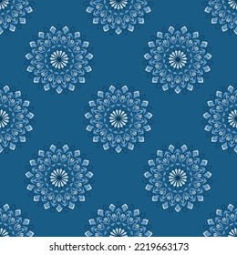 Seamless decorative colorful patter. Vector background for surface design. 