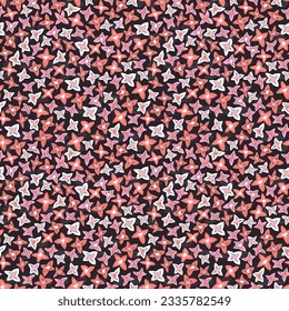 Patrón elegante y decorativo impecable con flores. Imprimir para textil, papel pintado, cubiertas, superficie. Estilización retro. Para tela de moda.