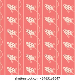 Patrón elegante decorativo sin costuras en colores pastel. Impresión para textil, Fondo de pantalla, cubiertas, superficie. Para tela de moda. Estilo retro.