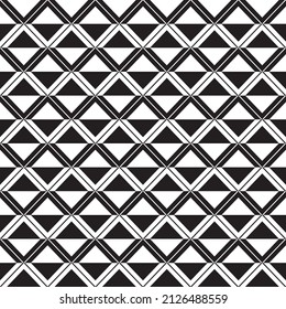 Seamless decorative geometric check pattern