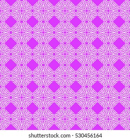 Seamless decorative geometric floral pattern. vector illustration. lilac color