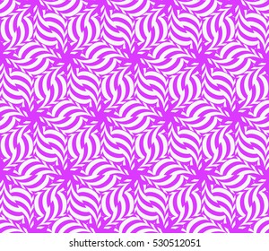 Seamless decorative geometric floral pattern. vector illustration. lilac color