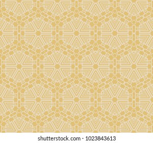 Seamless decorative geometric modern pattern. vector color illustration.