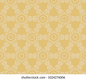 Seamless decorative geometric modern pattern. vector color illustration.
