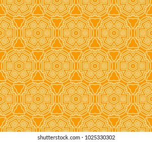 Seamless decorative geometric modern pattern. vector color illustration.