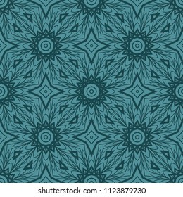Seamless decorative geometric modern pattern. sad vector color illustration