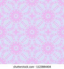 Seamless decorative geometric modern pattern. sad vector color illustration