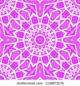 Seamless decorative geometric modern pattern. sad vector color illustration