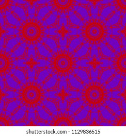 Seamless decorative geometric modern pattern. sad vector color illustration
