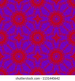 Seamless decorative geometric modern pattern. sad vector color illustration