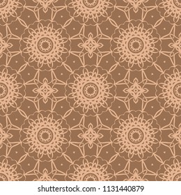 Seamless decorative geometric modern pattern. sad vector color illustration