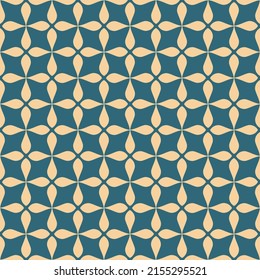Seamless decorative golden pattern on an emerald background, geometric ornament in Japanese style. Modern linear art illustrations for wallpapers, flyers, covers, banners, backgrounds
