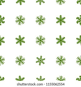 Seamless decorative and hand drawn close-up of snow illustrations. For design texture & background. Vector artwork.