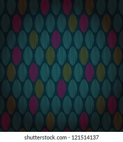 Seamless decorative linear geometrical pattern. Decorative bright colorful endless texture with oval transparent elements. Template for design and decoration wrapping paper, textile, backgrounds