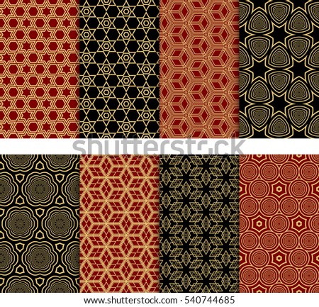 Modern Geometric Wallpaper Texture Seamless