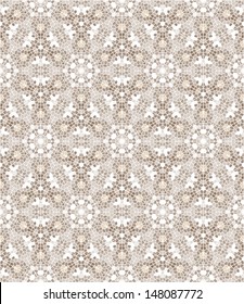 Seamless decorative mosaic kaleidoscopic background