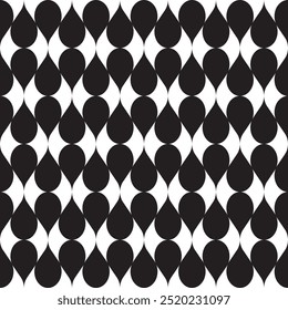 Seamless decorative ogee pattern background. Beautiful decorative vector pattern background.