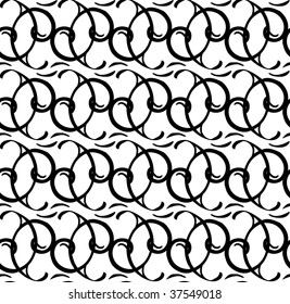  Seamless decorative ornament
