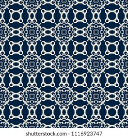 Seamless decorative ornament on background. Seamless wallpaper pattern. Trendy wallpaper pattern