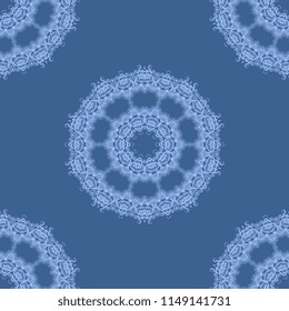 Seamless decorative ornament on background. Floral ornament on background. Trendy wallpaper pattern. Background with ornament. Wallpaper pattern