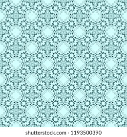 Seamless decorative ornament on background. Wallpaper pattern. Floral ornament on background. Trendy wallpaper pattern