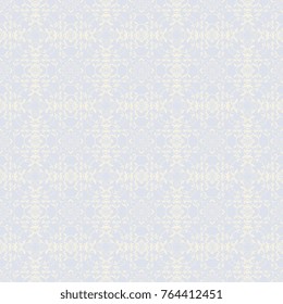 Seamless decorative ornament on background. Floral ornament on background. Wallpaper pattern. Contemporary pattern