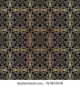 Seamless decorative ornament on background. Floral ornament on background. Wallpaper pattern. Contemporary pattern