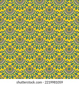 Seamless decorative pattern. Abstract colorful texture for wallpaper, wrapping paper, textile, scrapbook, web. Vector illustration. 