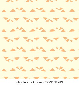 Seamless decorative pattern. Colorfu texture. Graphic background in minimalist style. Vector illustration. 
